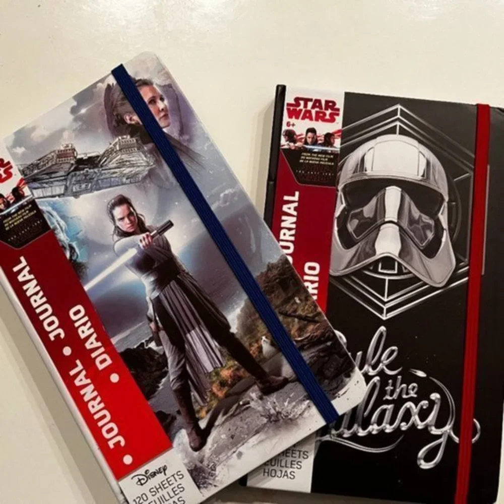 Darth Vader and the Princess / Star Wars Journals - Notebooks (Set of 2) (new) h
